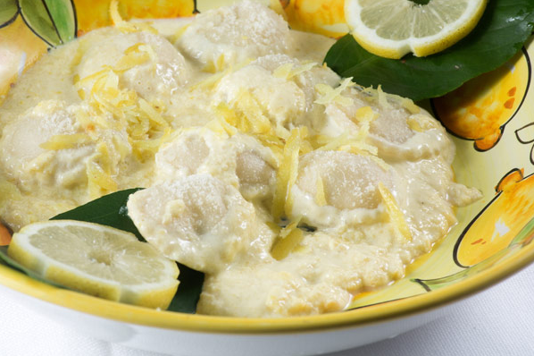 Ravioli al limone (Capri – Ristorante Paolino)